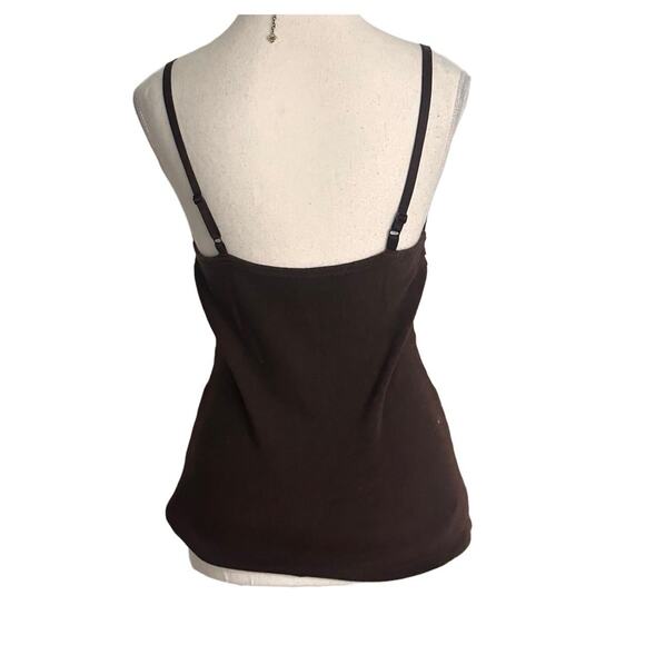 Faded Glory Laced Fitted Perfect Layering Top Size S Vintage Quality Made Cami - Picture 2 of 5